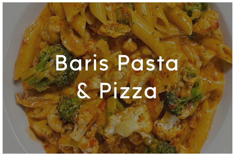 <span>Baris Pasta & Pizza<br><br>1501 W Pecan St #100<br>Pflugerville, TX 78660<br><br>(512) 989-8900</span>