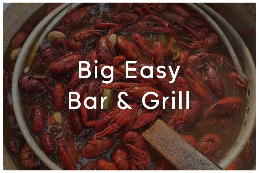 <span>Big Easy Bar & Grill<br><br>1720 Barton Springs Road<br>Austin, TX 78702<br><br>(512) 406-9237</span>