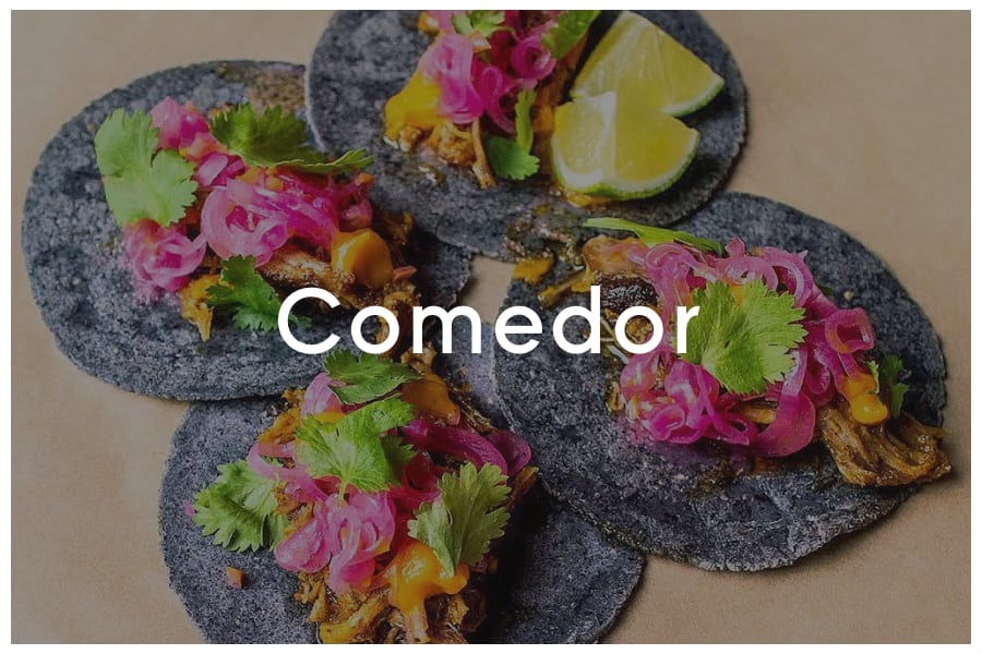 <span>Comedor<br><br>501 Colorado Street<br>Austin, TX 78701<br><br>(512) 499-0977</span>