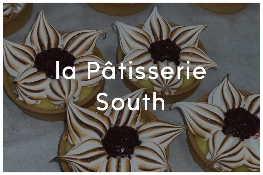 <span>la P&acirc;tisserie South<br><br>602 W Annie Street<br>Austin, TX 78704<br><br>(512) 912-0033</span>